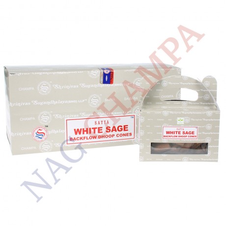 Nag Champa White sage backflow dhoop cones wierook kegels