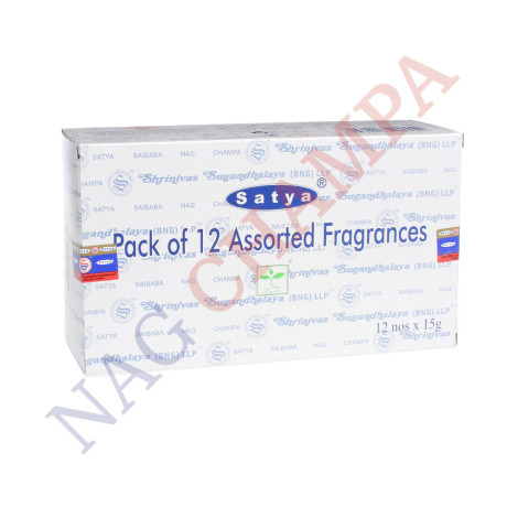 Nag Champa wierook assortiment 12