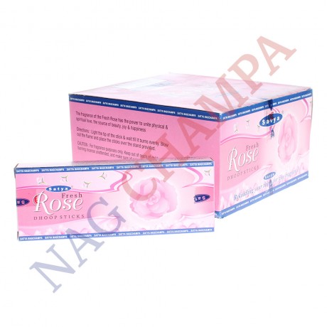 Nag Champa Fresh Rose dhoop sticks